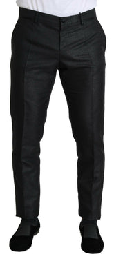 Dolce & Gabbana Black Metallic Skinny Trouser Dress -   -  Dolce & Gabbana.